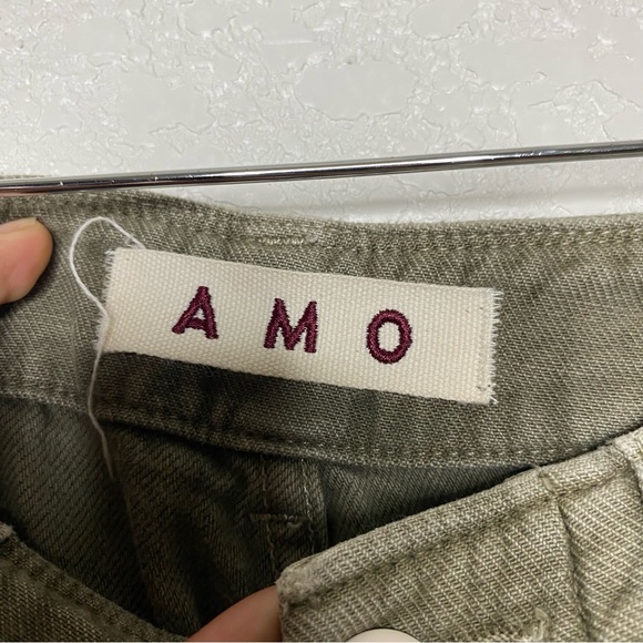 AMO Army Pant Gray Green size 24 - Picture 8 of 14